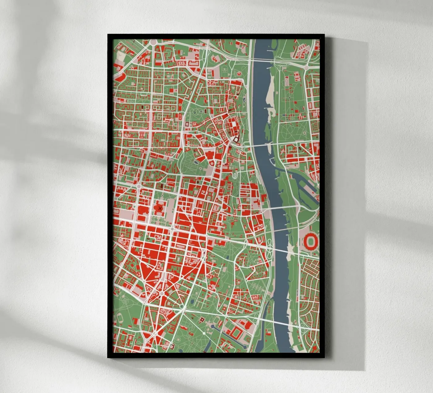 Warsaw Classic poster da Planos Urbanos