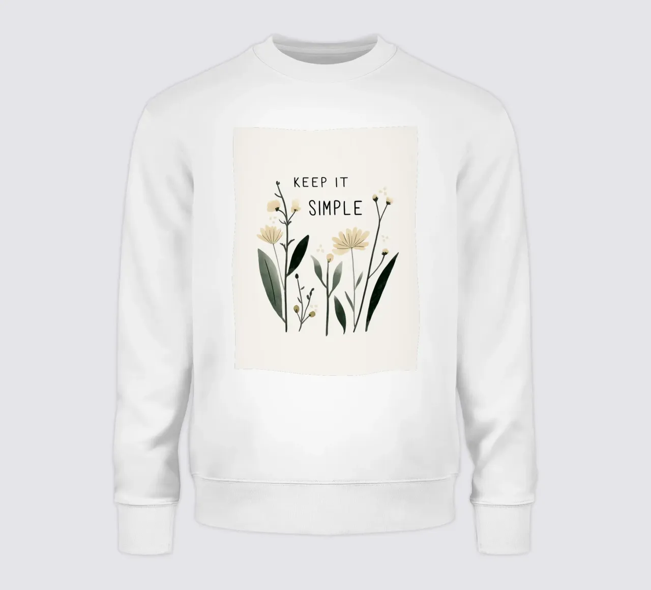 Keep It Simple No 3 felpa da treechild