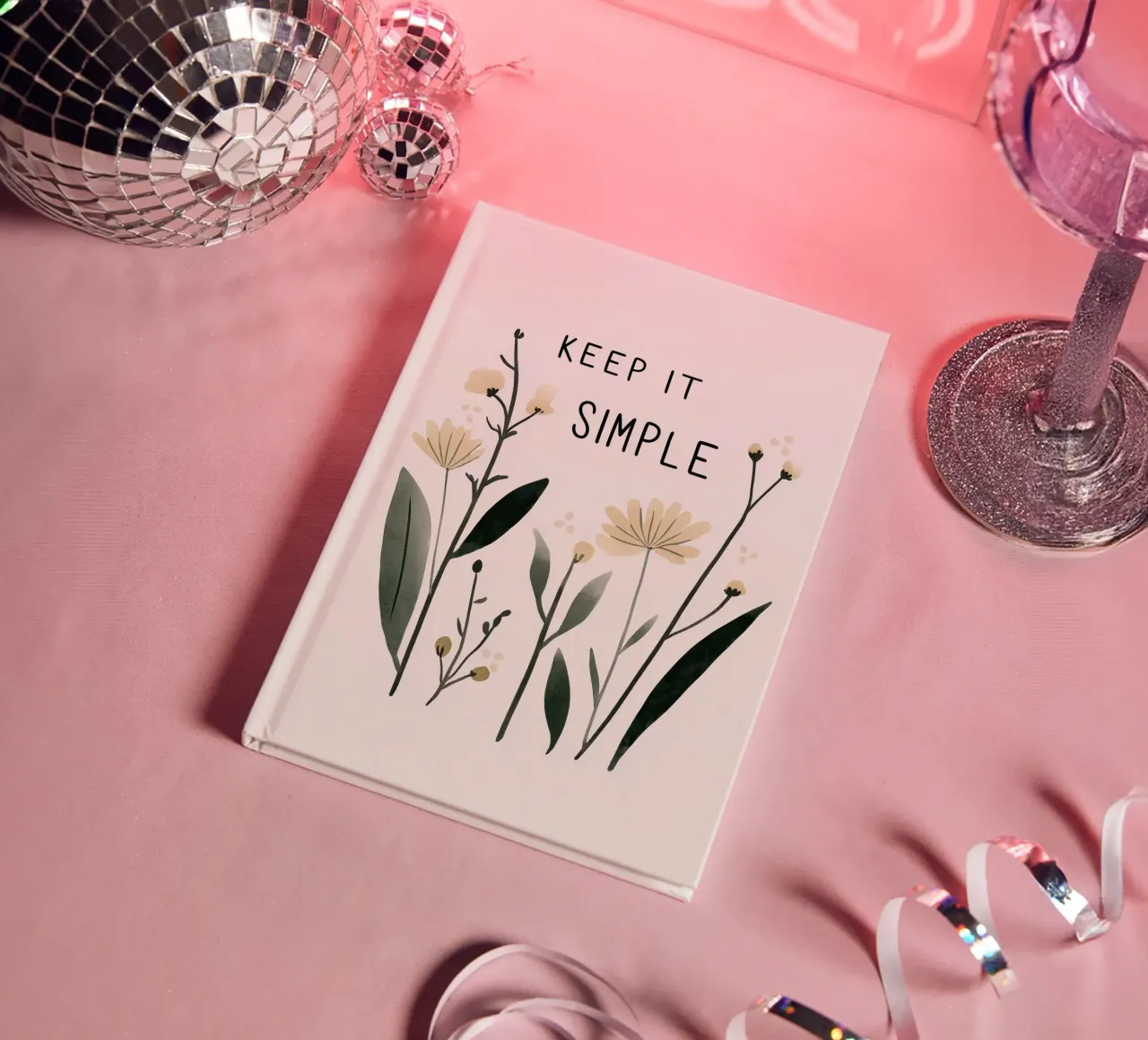 Keep It Simple No 3 notebook by treechild