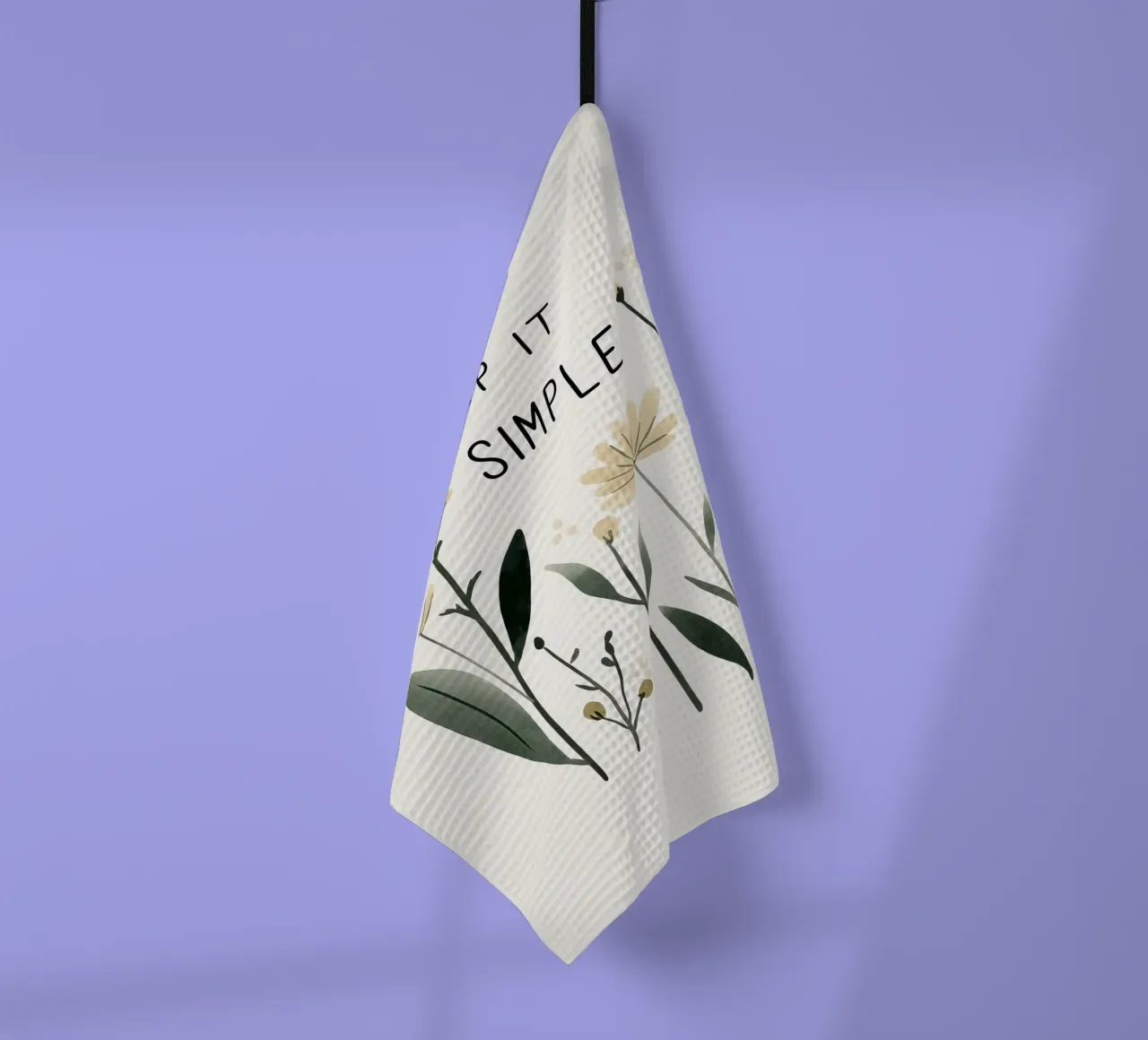 Keep It Simple No 3 canovaccio da cucina da treechild