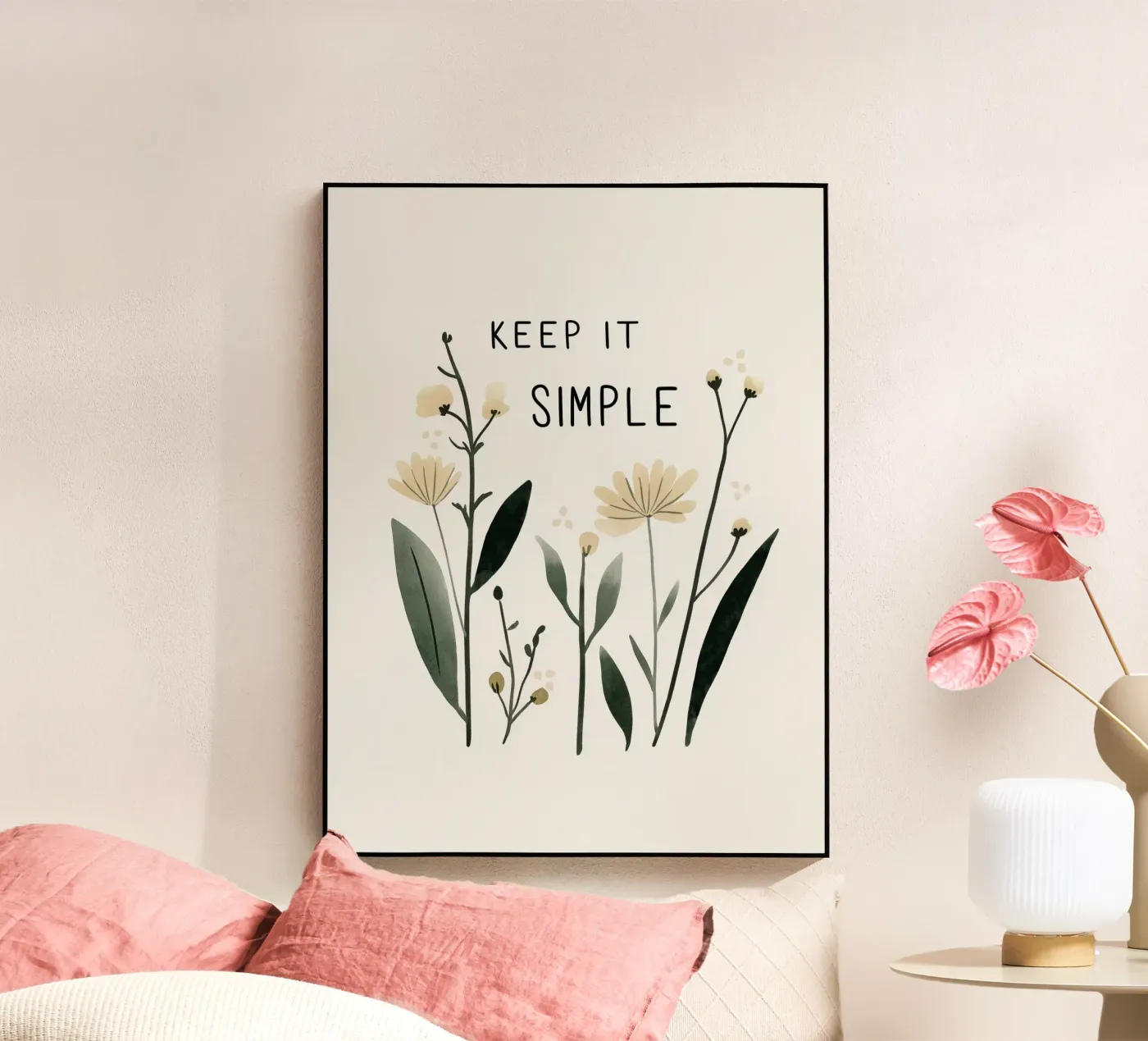 Keep It Simple No 3 Acryl-Glas von treechild