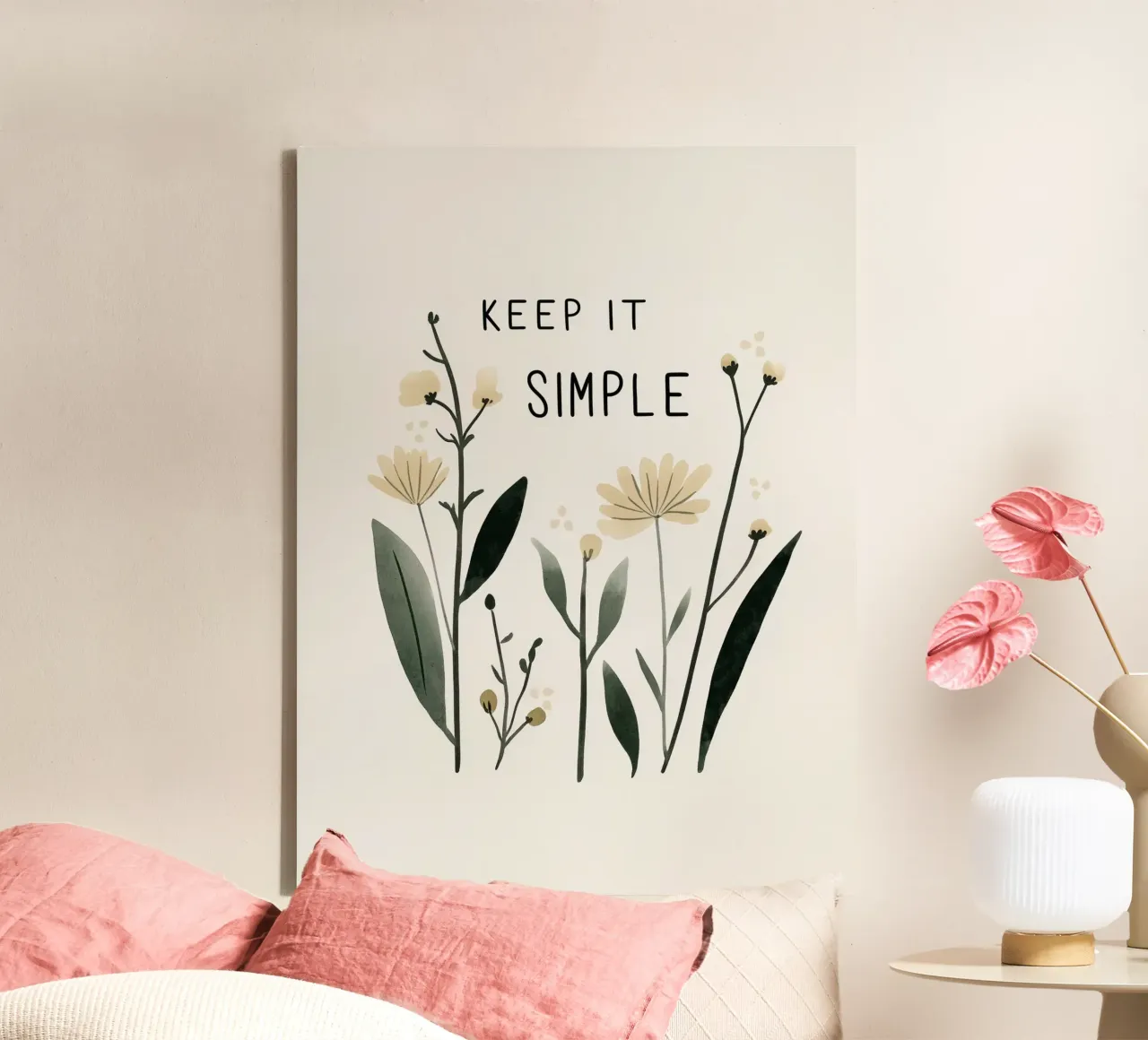 Keep It Simple No 3 tela da treechild
