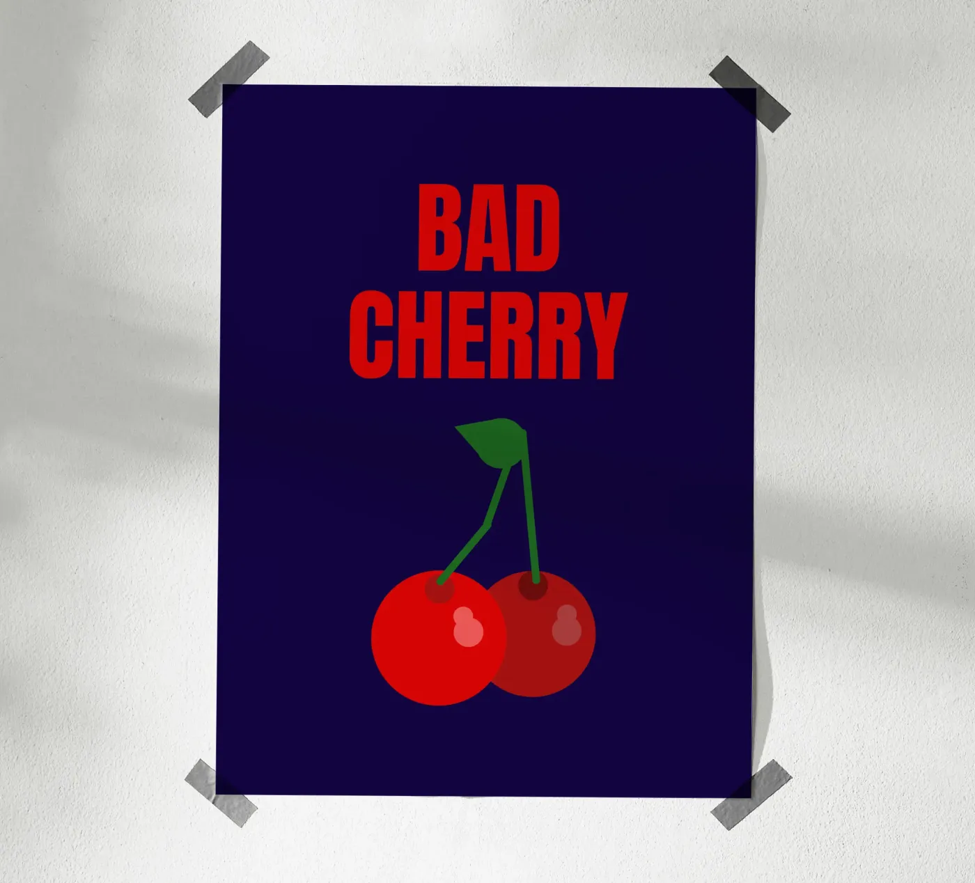 BAD CHERRY poster da HI! there