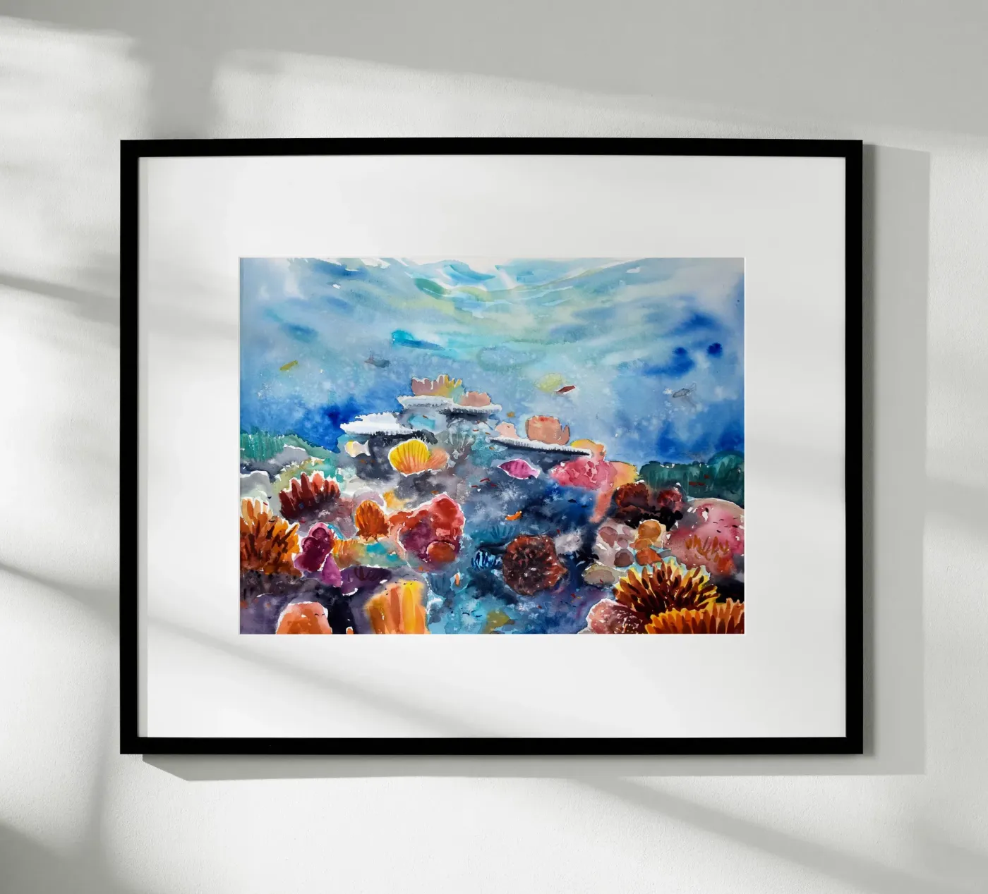 Koraaltuin poster van Guilhem Sals Art