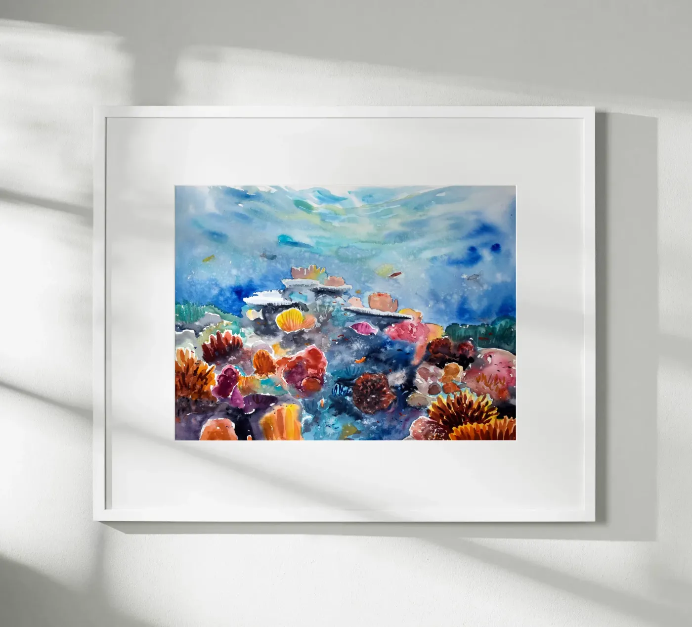 Koraaltuin poster van Guilhem Sals Art