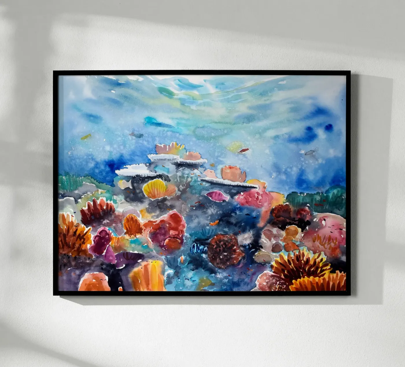 Koraaltuin poster van Guilhem Sals Art