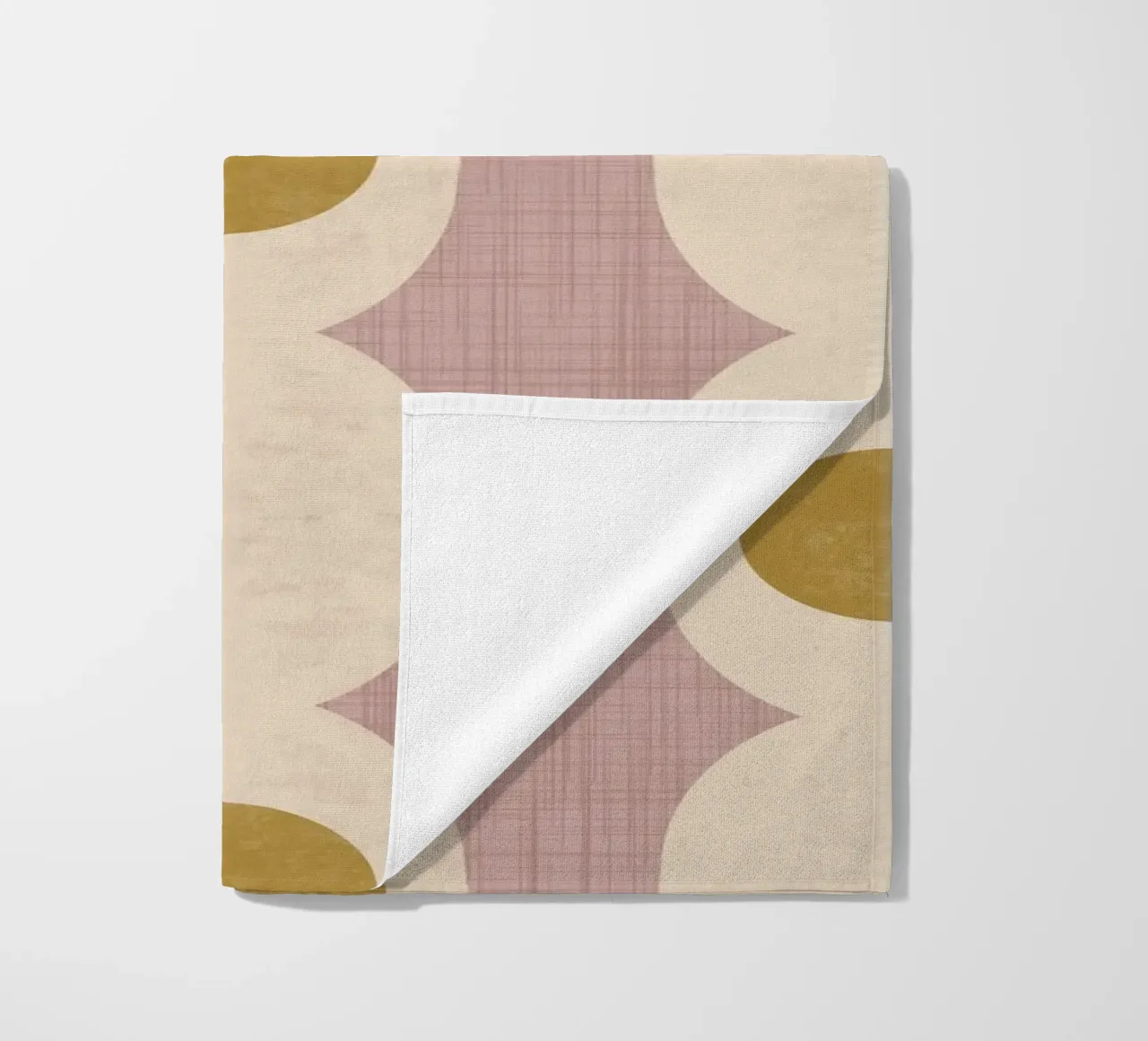 Catena Retro Mod Geo - Malva - Mid Century Modern telo mare da susanacosta