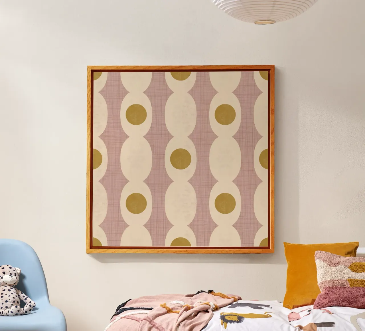 Retro Mod Geo Cadena - Malva - Mid Century Modern metacrilato de susanacosta