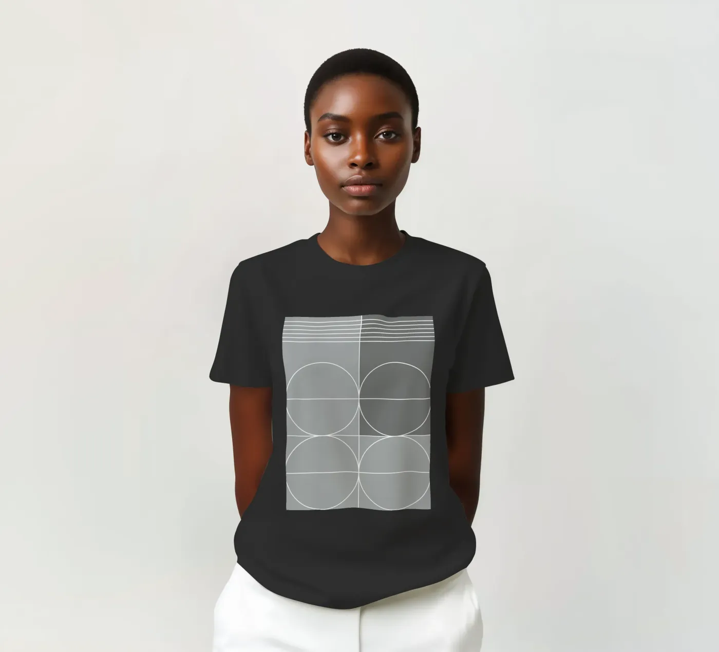 Grigio t-shirt da KHouse Studio