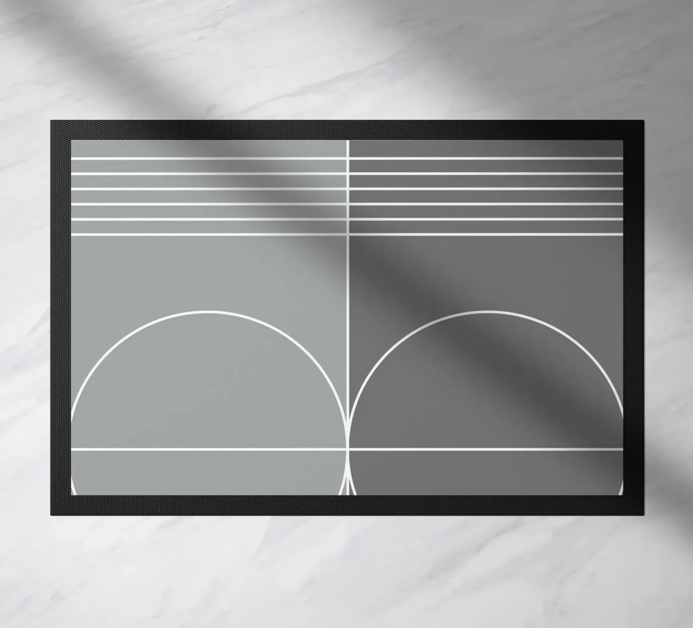 Gray doormat by KHouse Studio