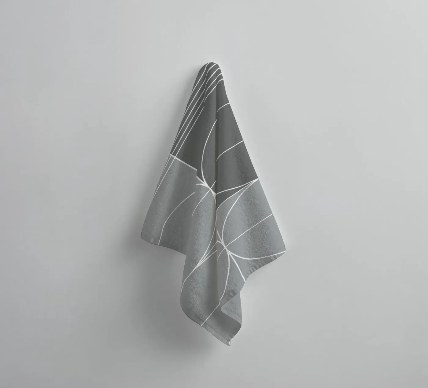 Grigio asciugamano da bagno da KHouse Studio