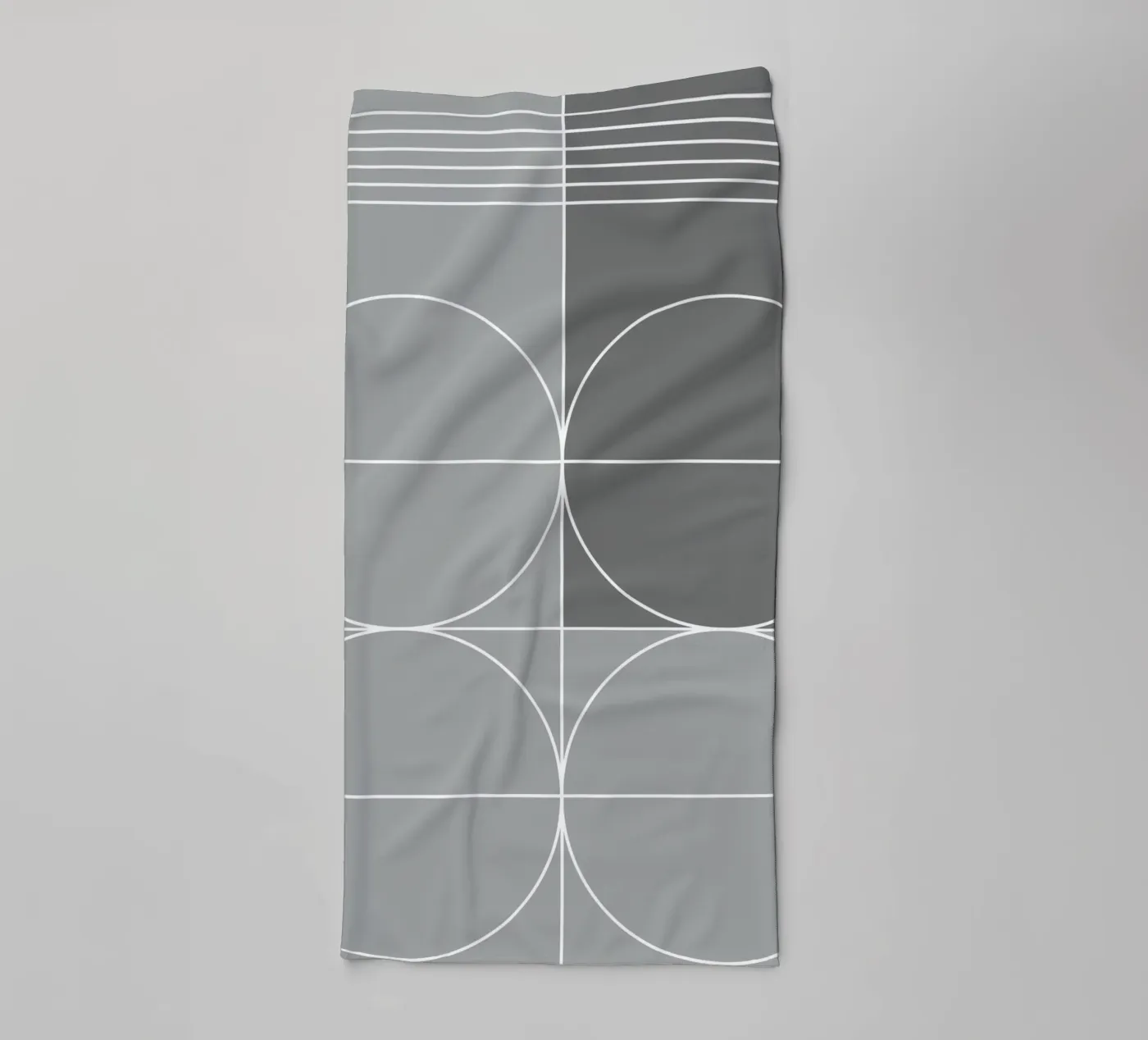 Grijs badhanddoek van KHouse Studio