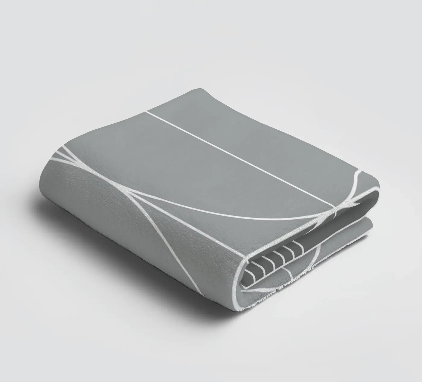 Grijs badhanddoek van KHouse Studio