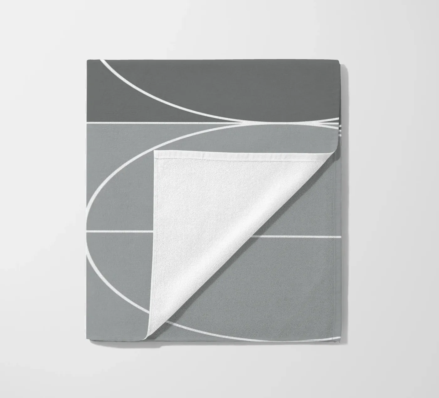 Gray Strandtuch von KHouse Studio