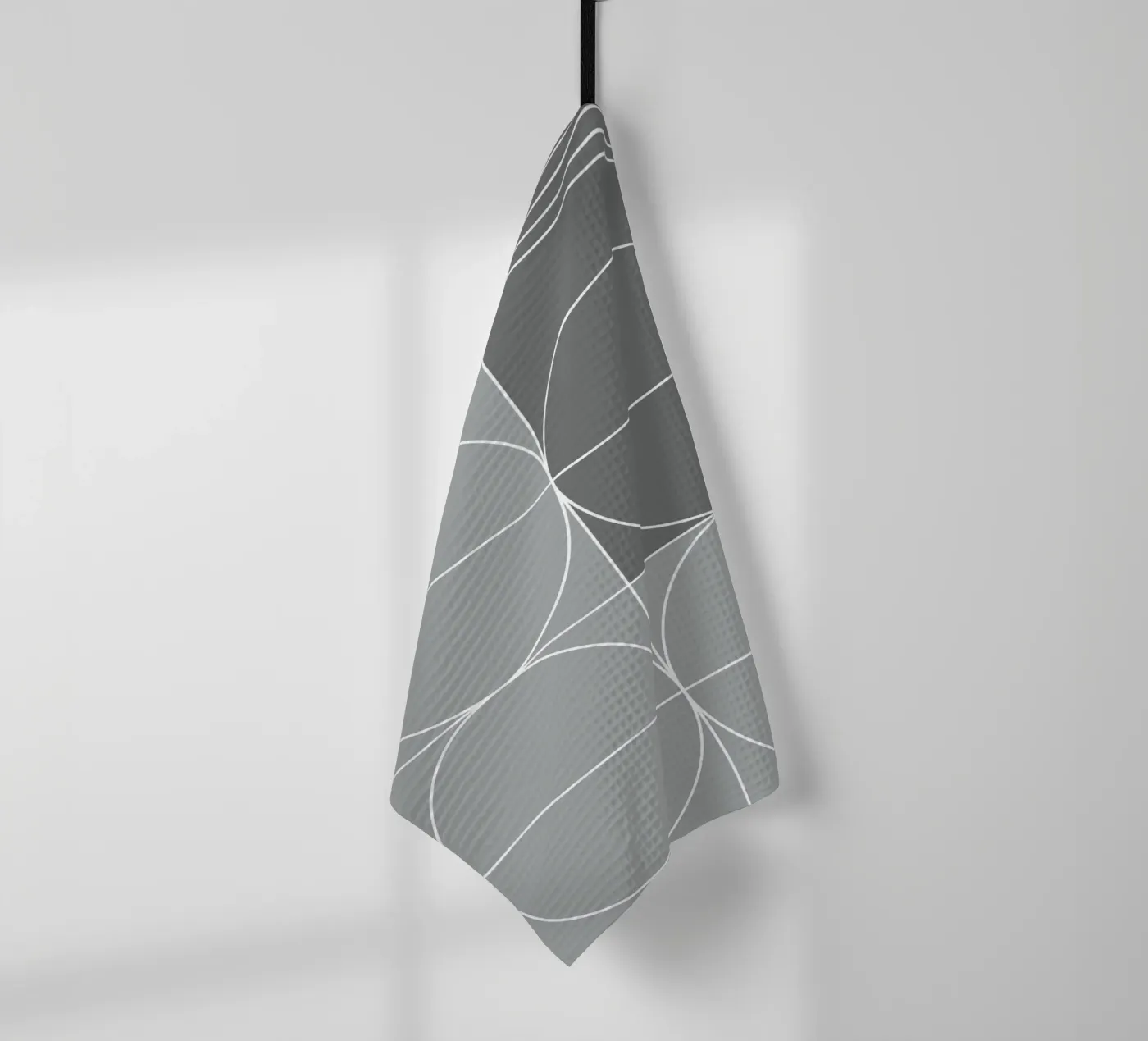 Gray Geschirrtuch von KHouse Studio