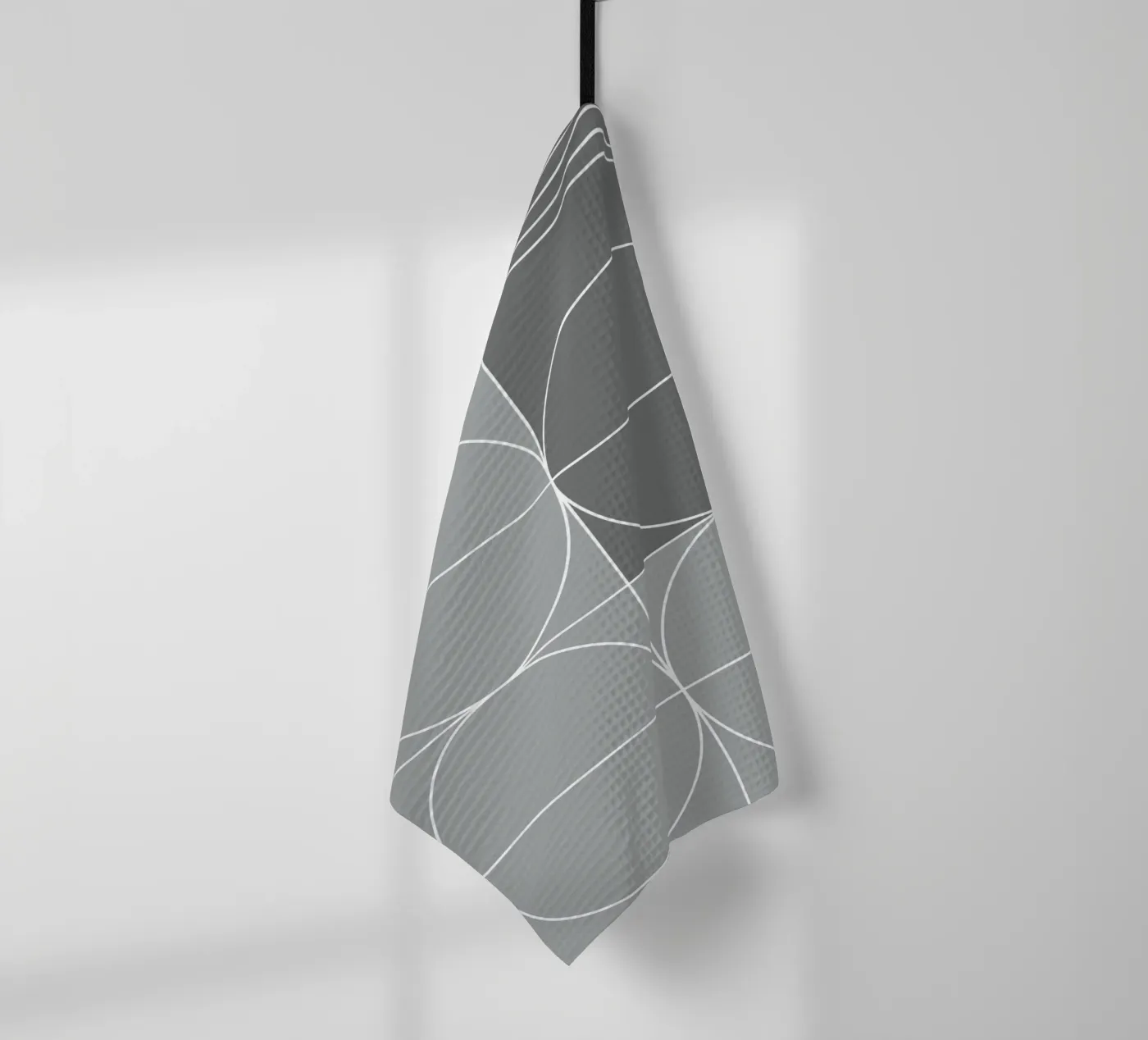Gray Geschirrtuch von KHouse Studio