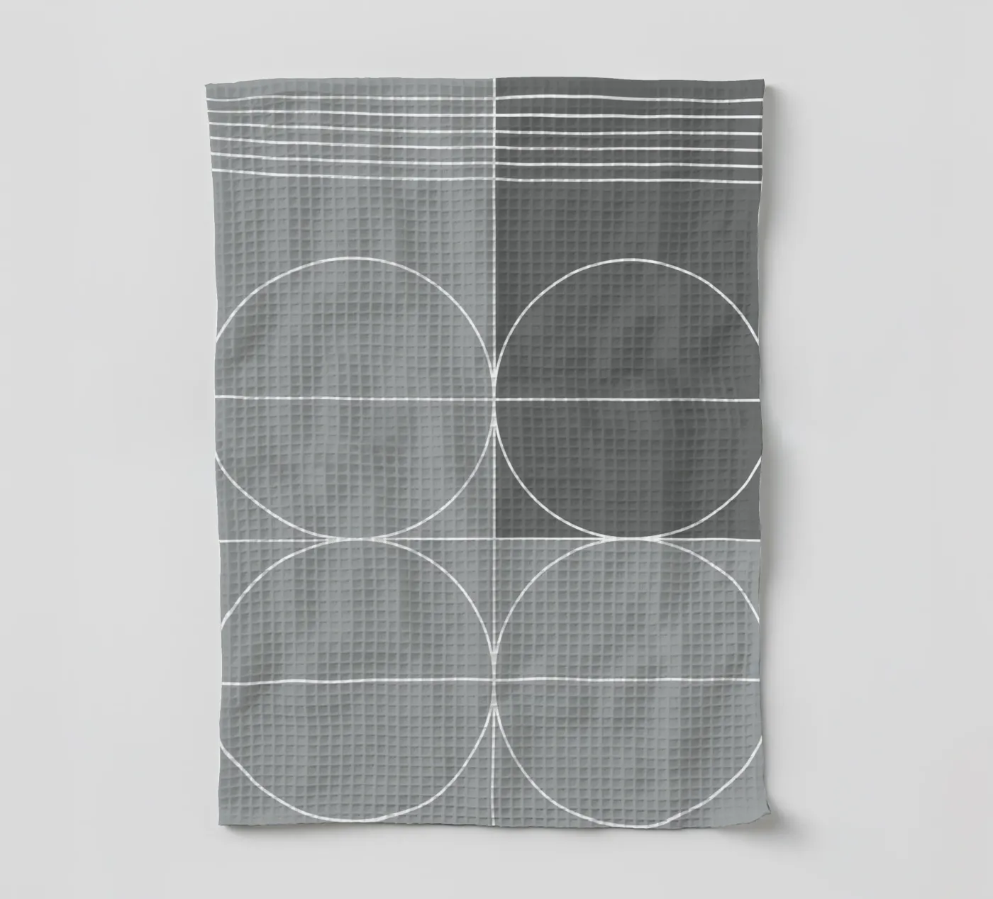 Gray Geschirrtuch von KHouse Studio