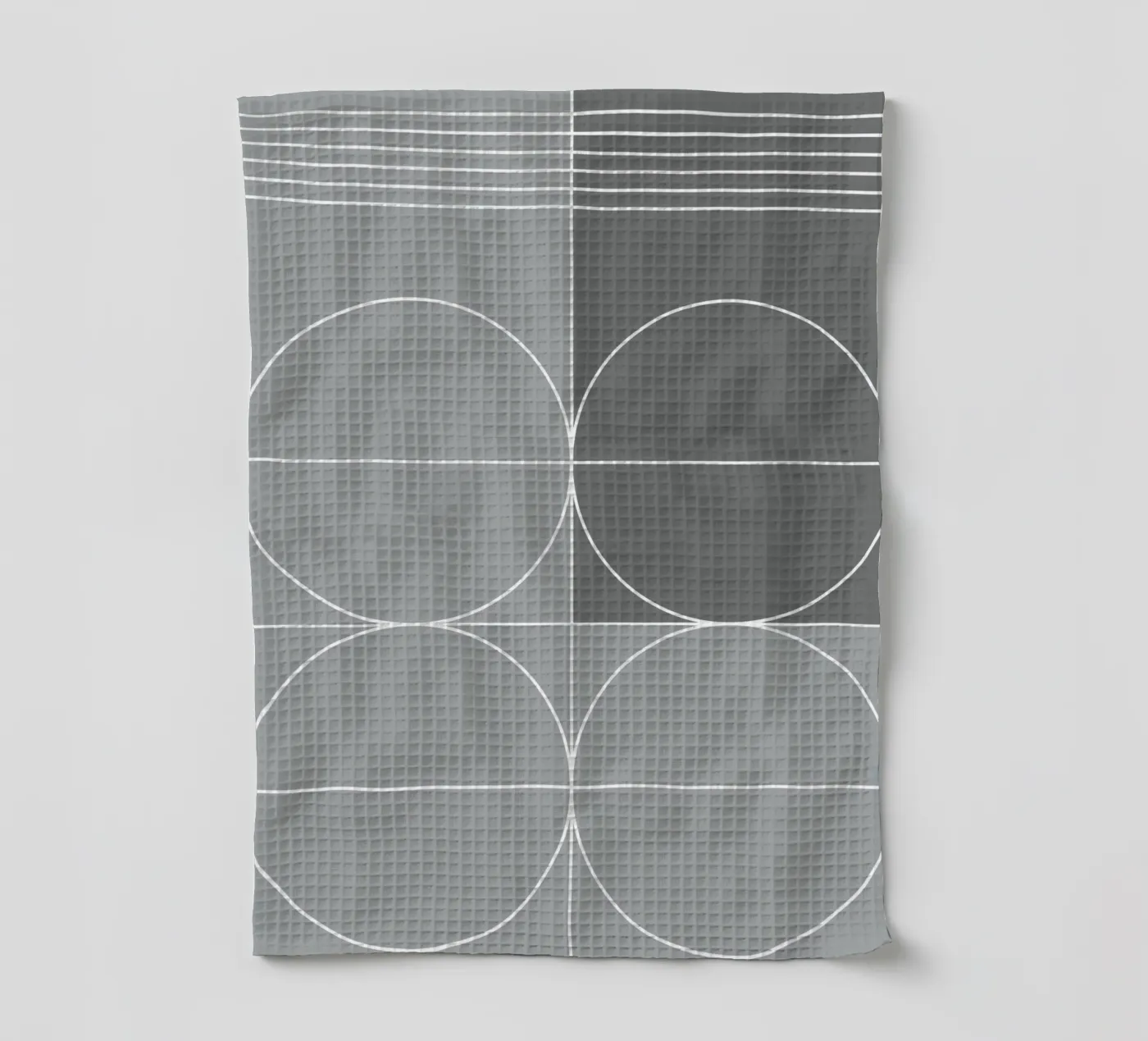 Gray Geschirrtuch von KHouse Studio