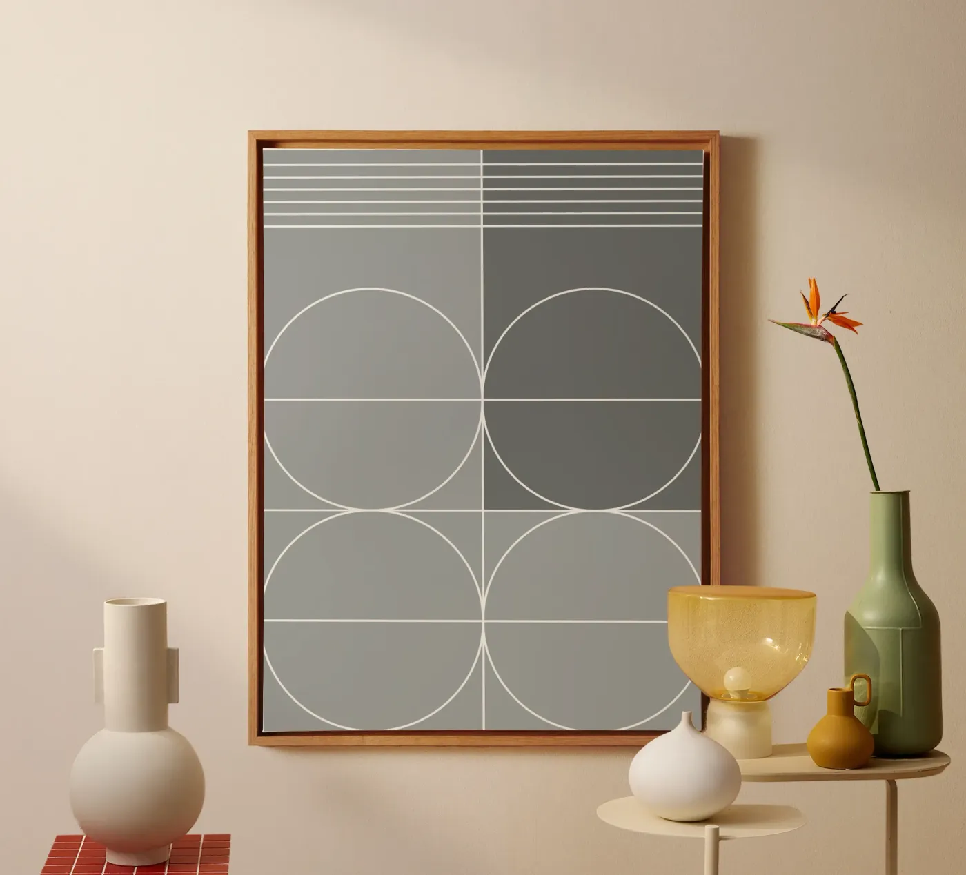 Gray Leinwand von KHouse Studio