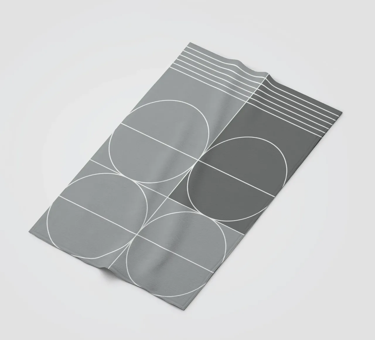 Grigio coperta in pile da KHouse Studio