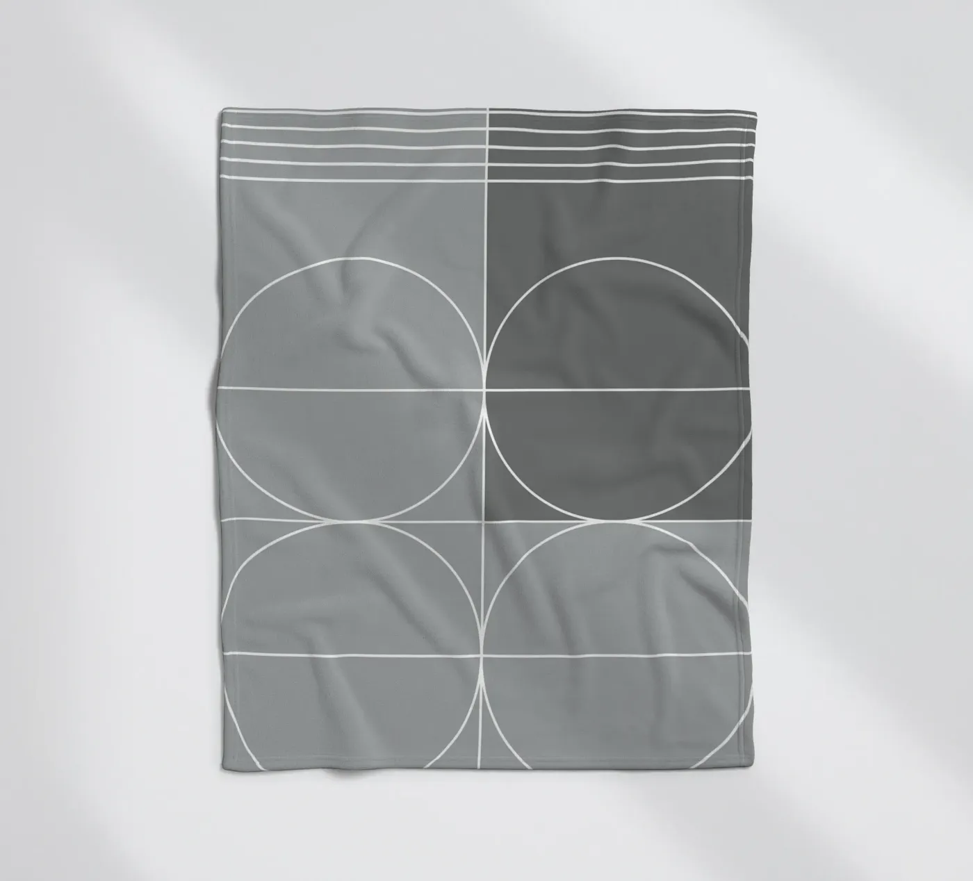 Grigio coperta in pile da KHouse Studio