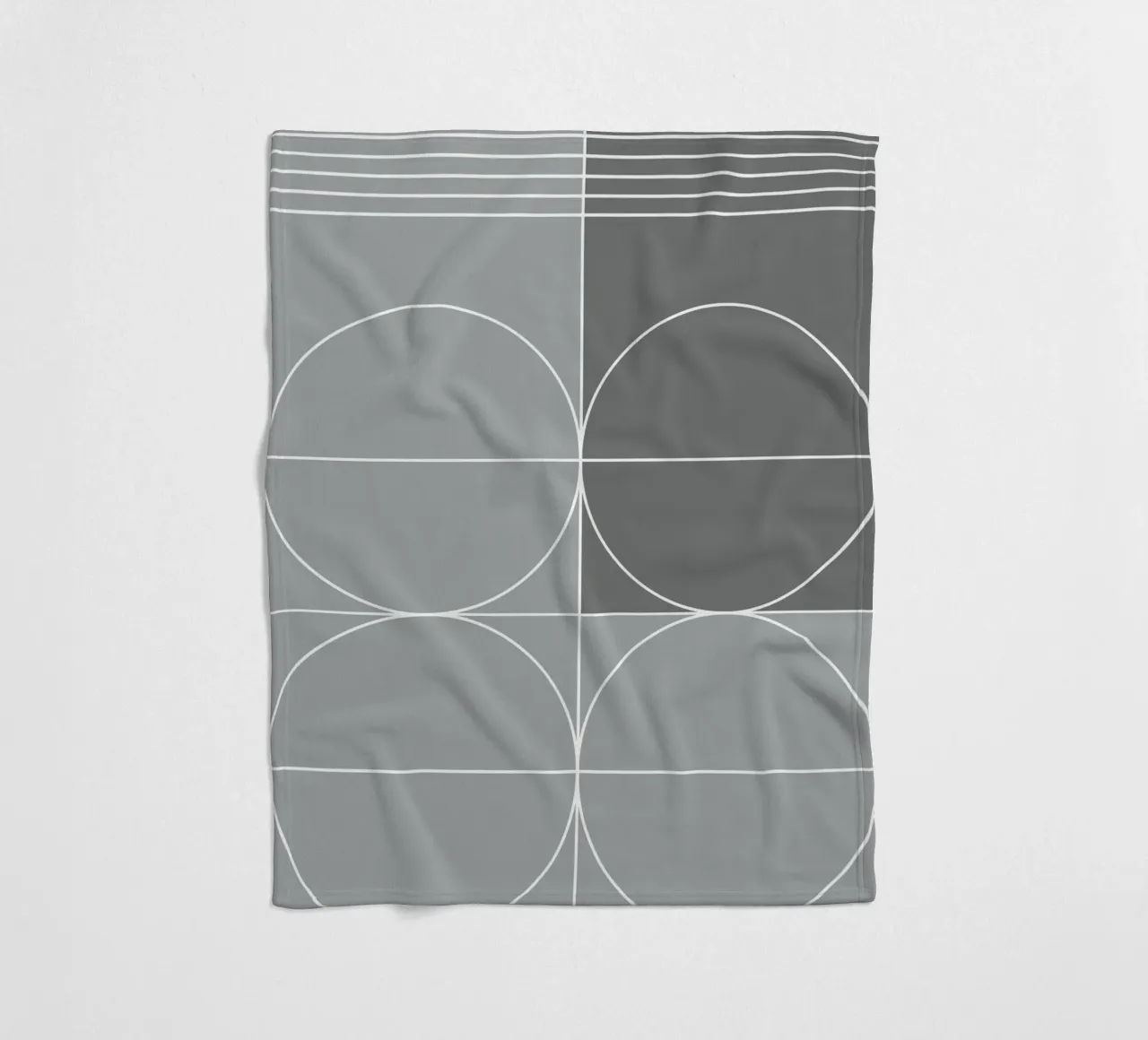 Grigio coperta in pile da KHouse Studio