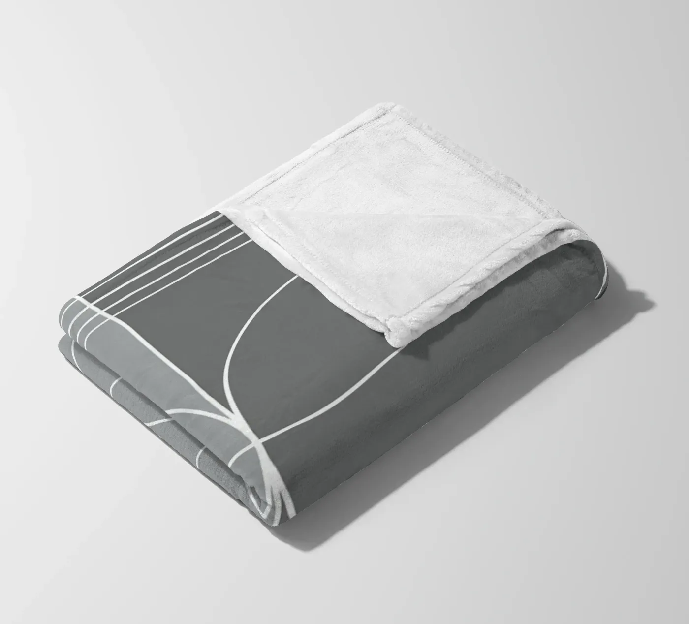 Grigio coperta in pile da KHouse Studio