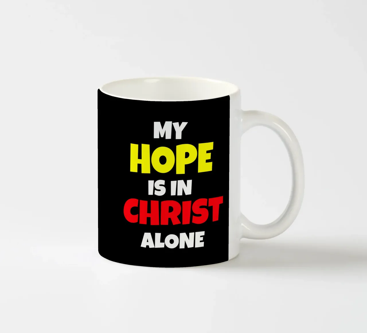 My hope is in Christ alone tazza in ceramica da happieeagle