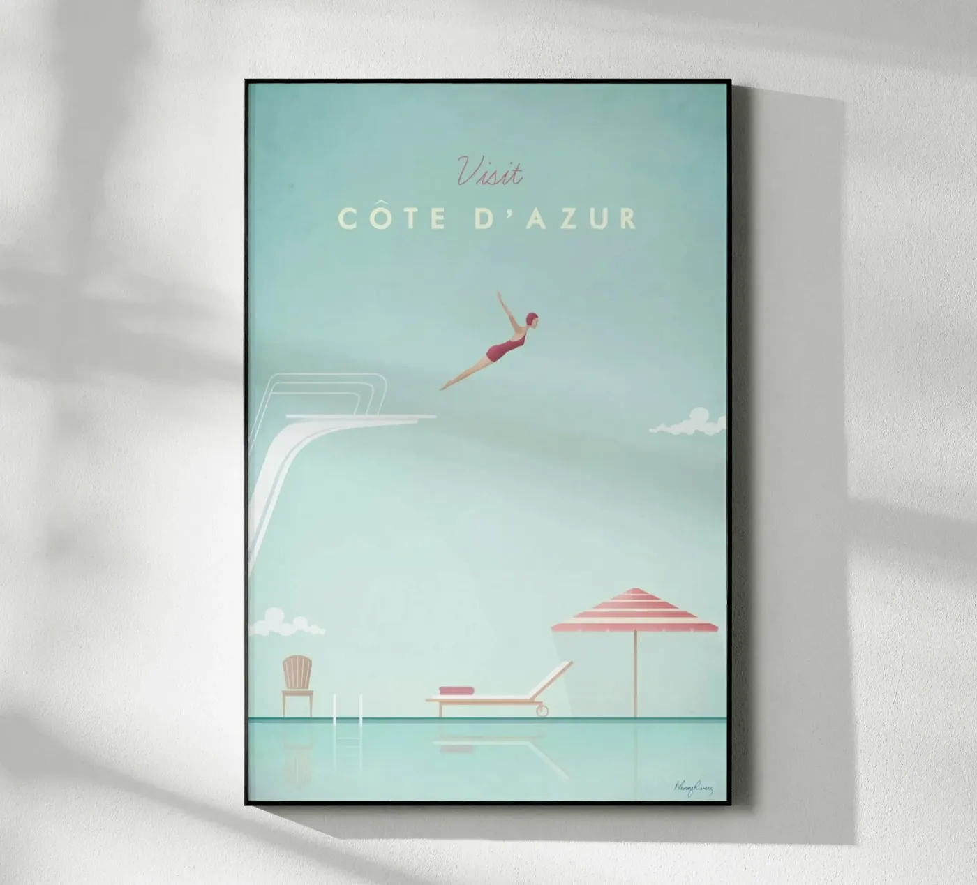 Côte d'Azur plexiglass da Long Way Home