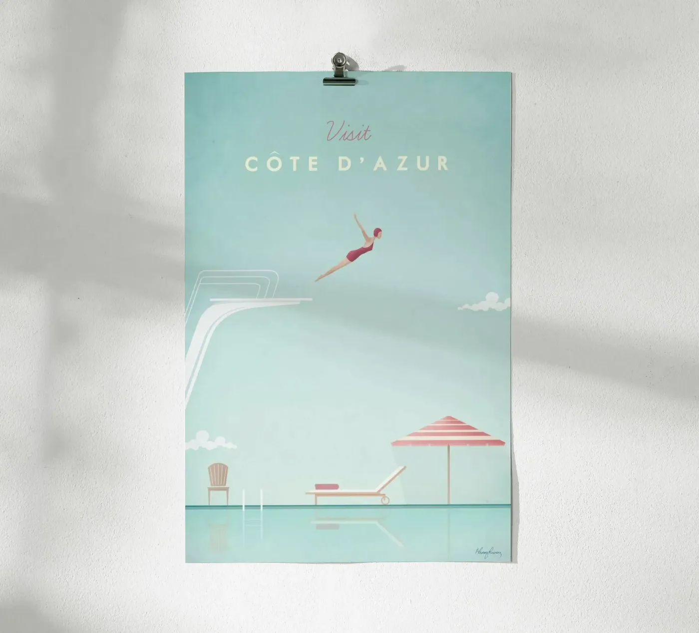 Côte d'Azur poster da Long Way Home