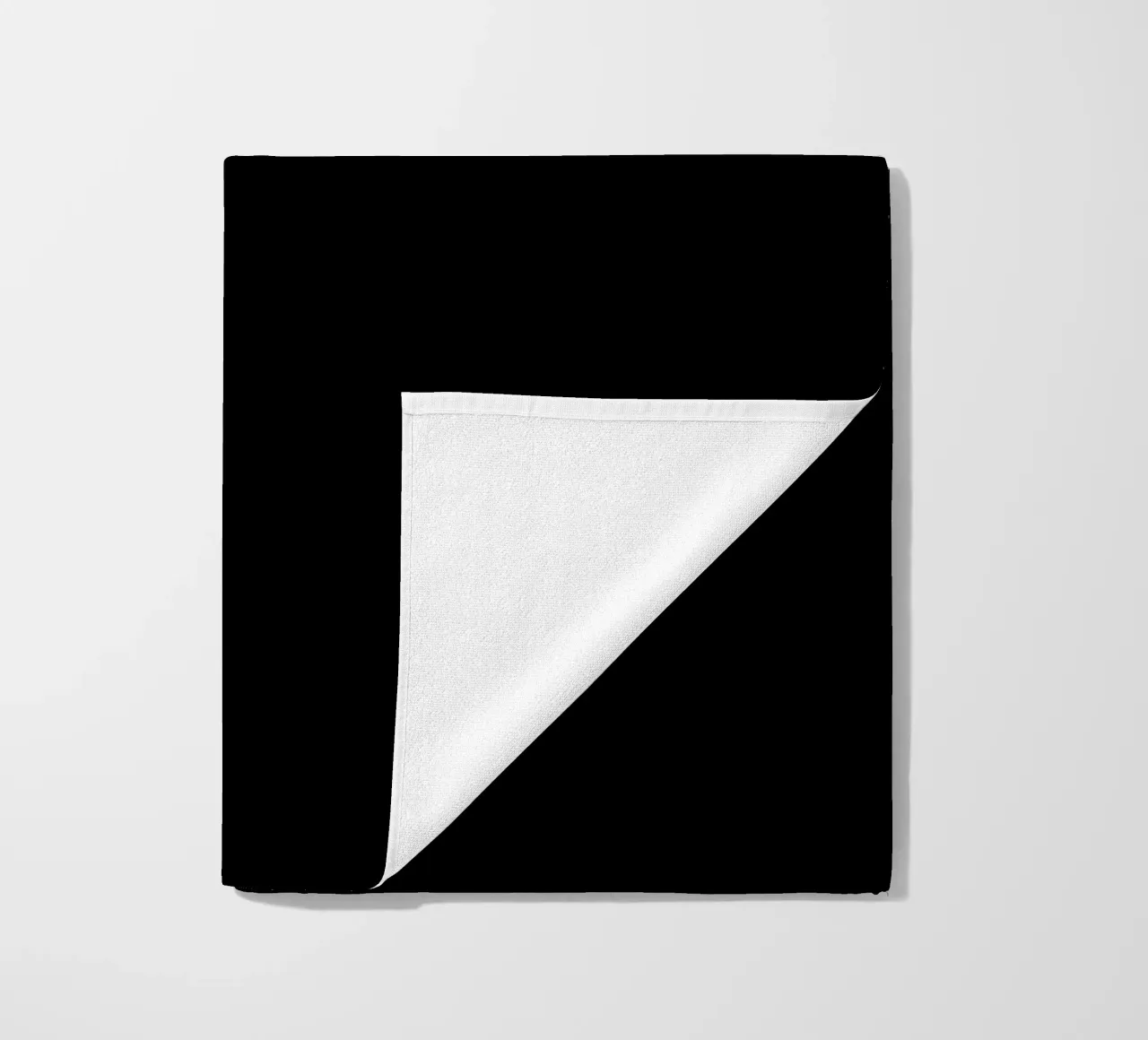 Bianco e nero astratto telo mare da KHouse Studio