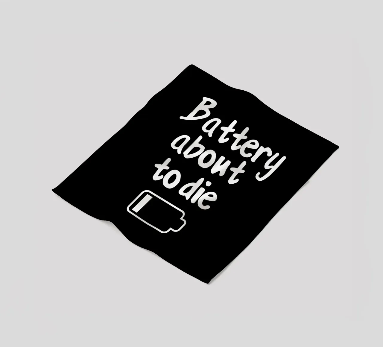 Battery about to die coperta in pile da happieeagle