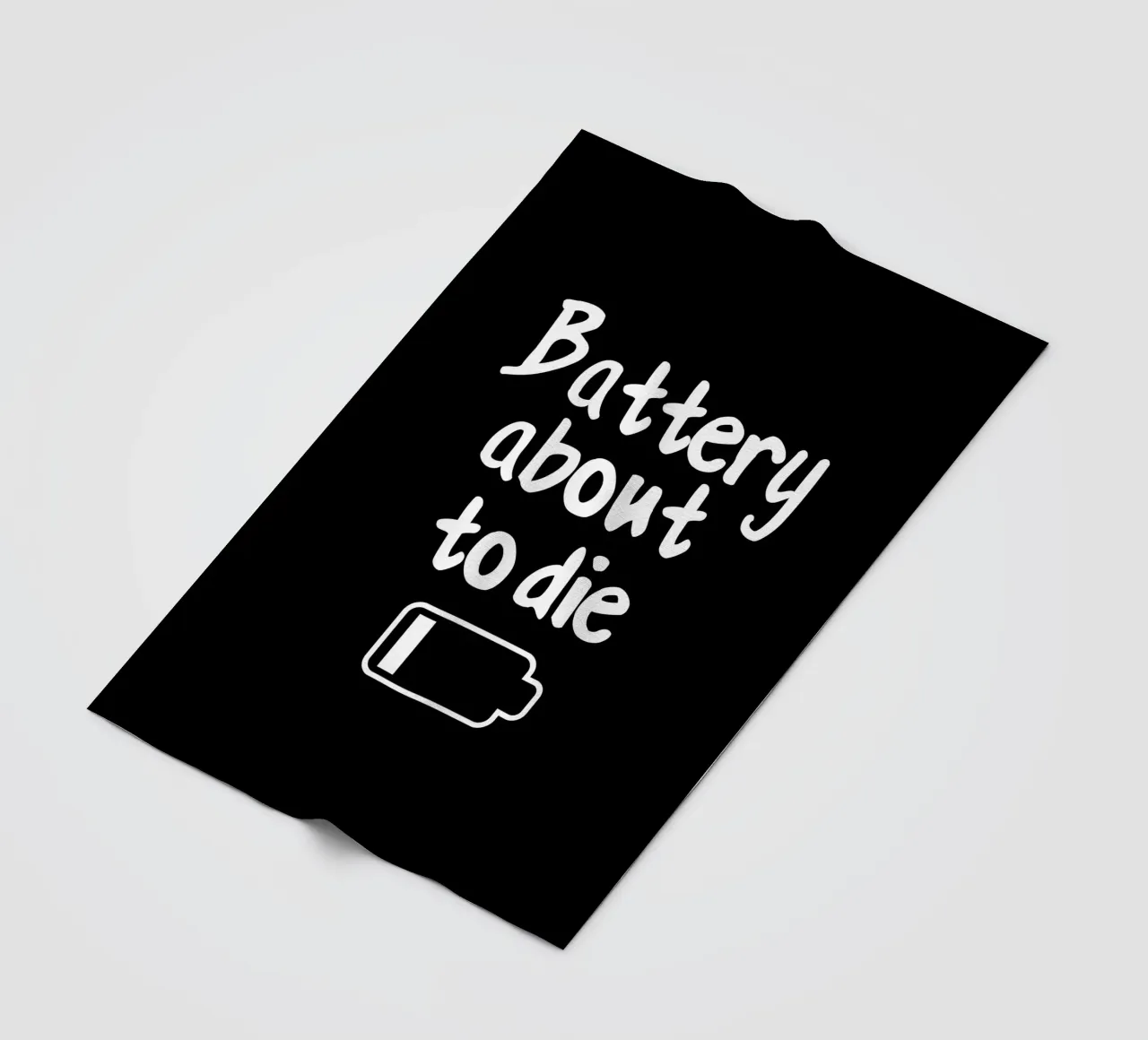 Battery about to die coperta in pile da happieeagle