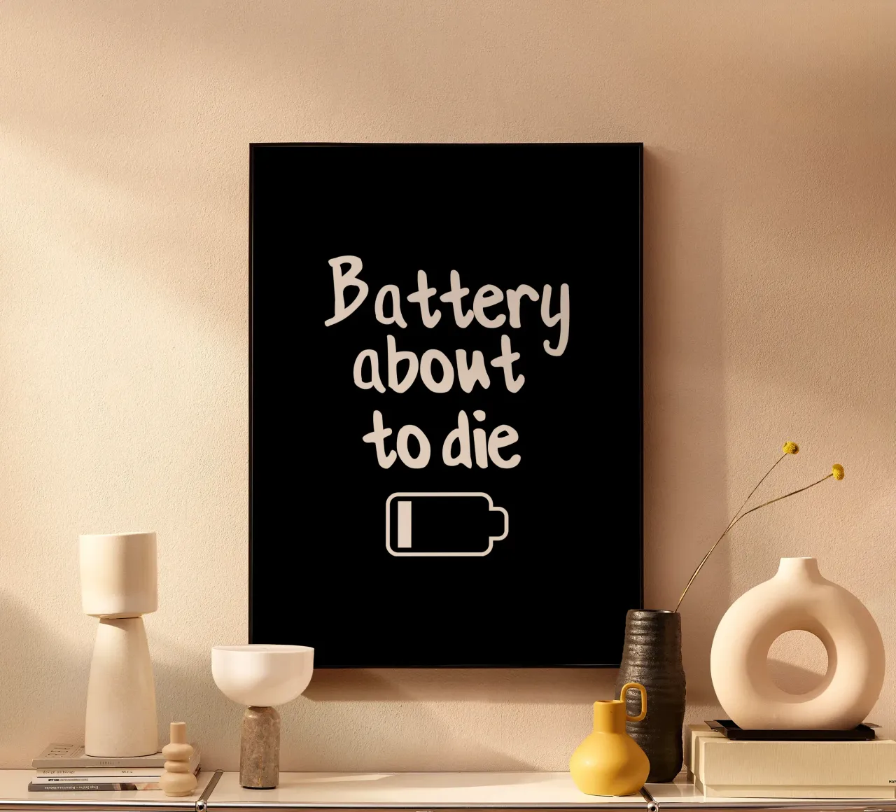Battery about to die plexiglass da happieeagle
