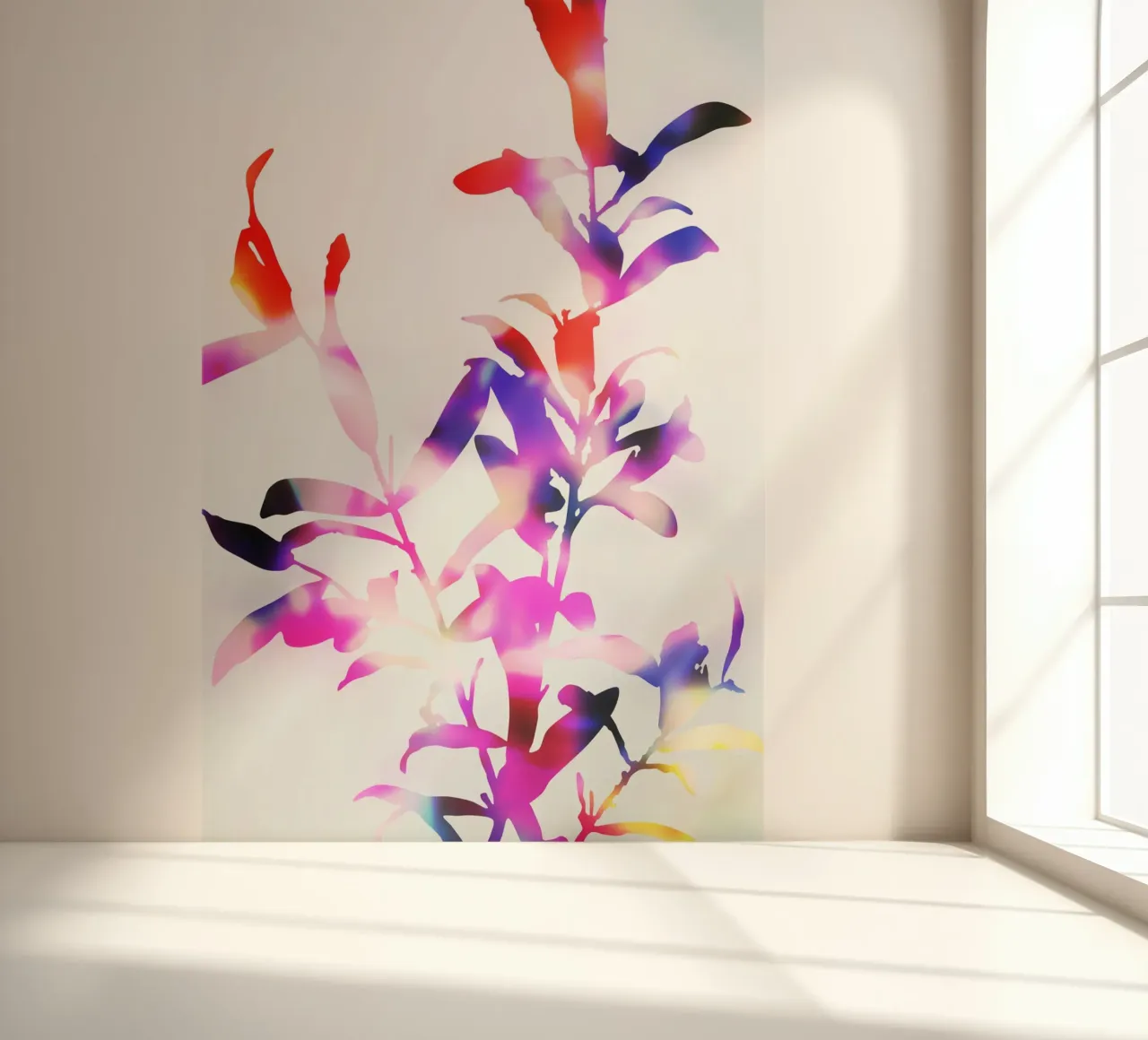 Florescence Viola Fototapete von amini54