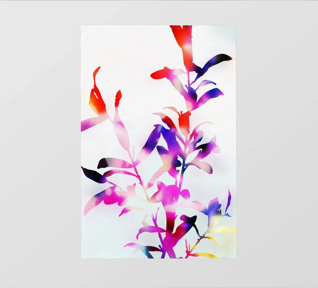 Florescence Viola Fototapete von amini54