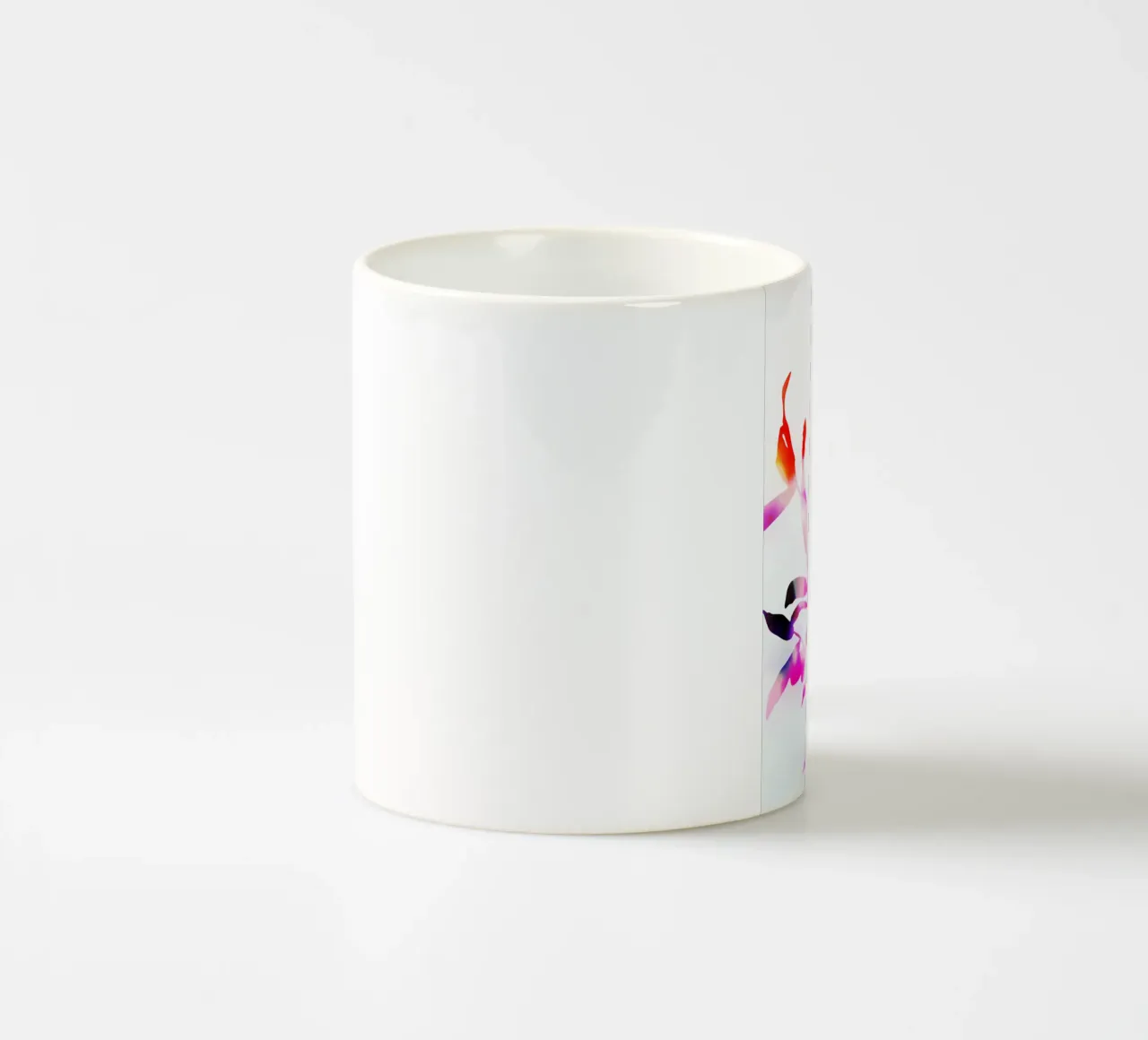 Florescenza Viola tazza in ceramica da amini54