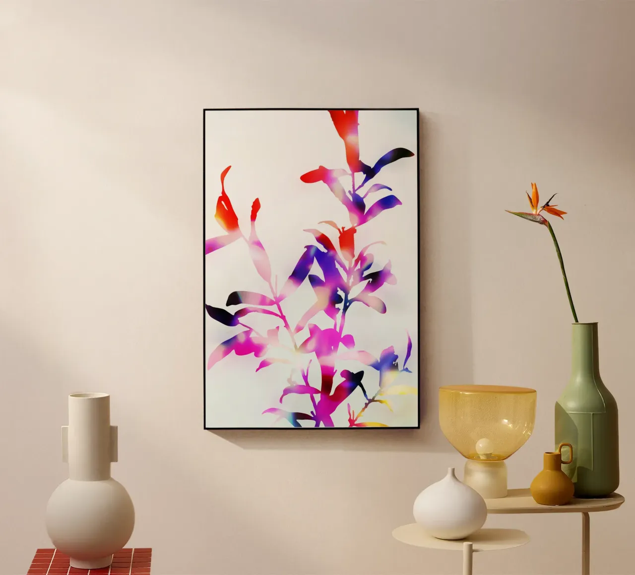 Florescenza Viola plexiglass da amini54