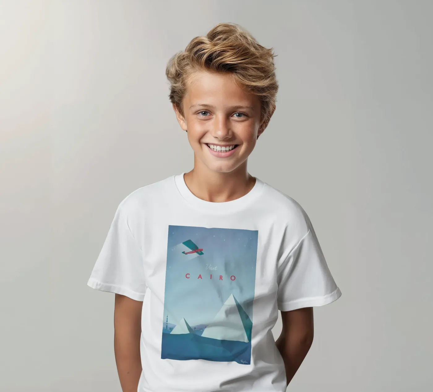 Cairo kinder t-shirt van Henry Rivers