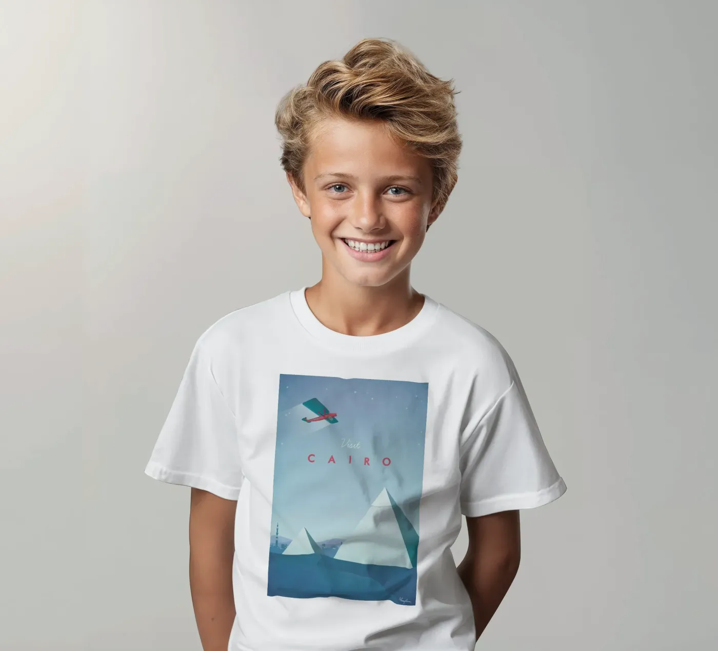 Cairo Kinder T-Shirt von Henry Rivers