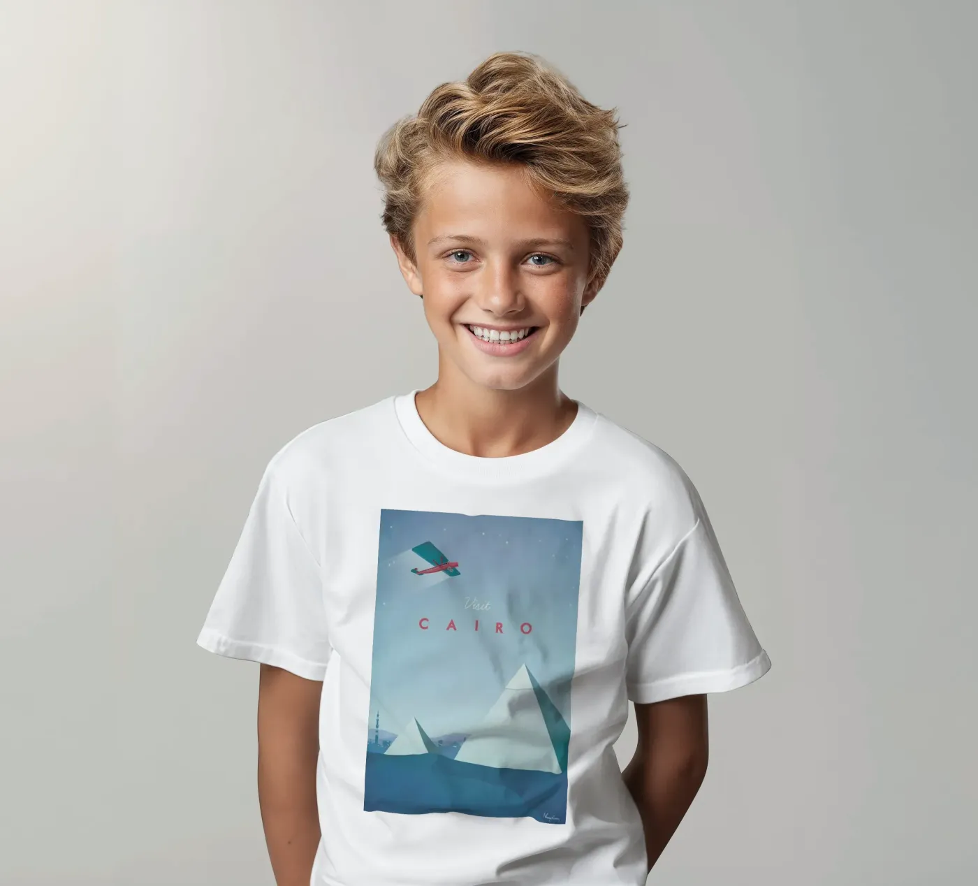 Cairo kinder t-shirt van Henry Rivers