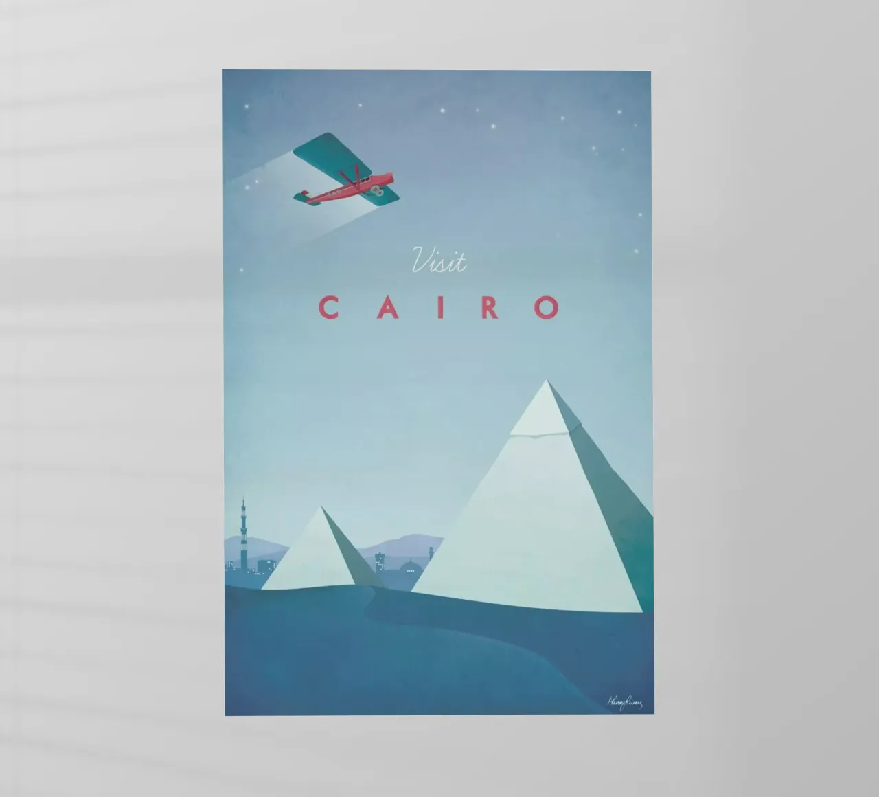 Cairo pellicola backlit da Henry Rivers