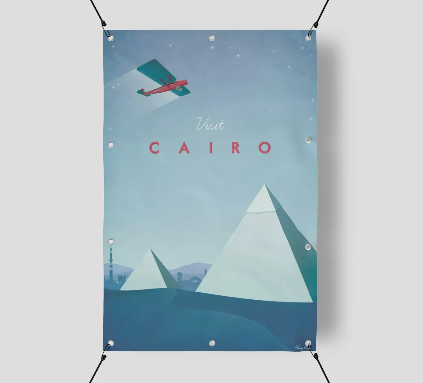 Cairo PVC Plane von Henry Rivers