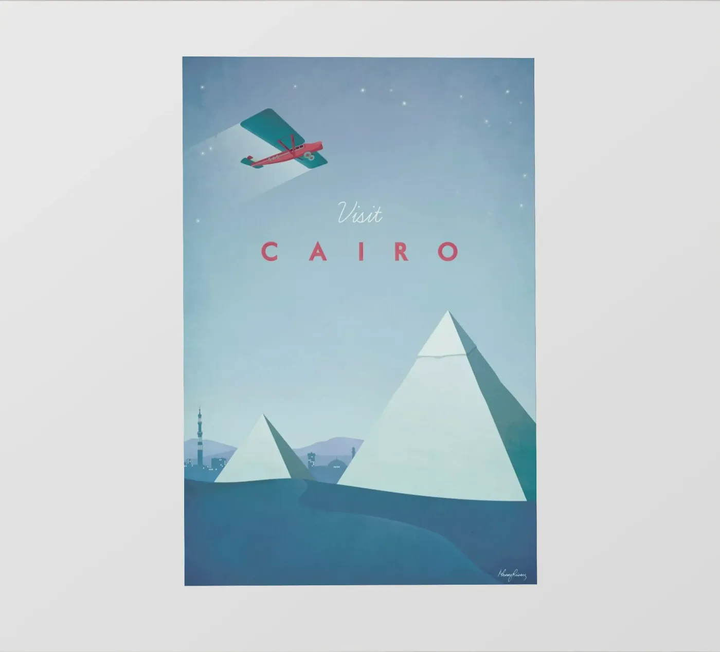 Cairo PVC Plane von Henry Rivers
