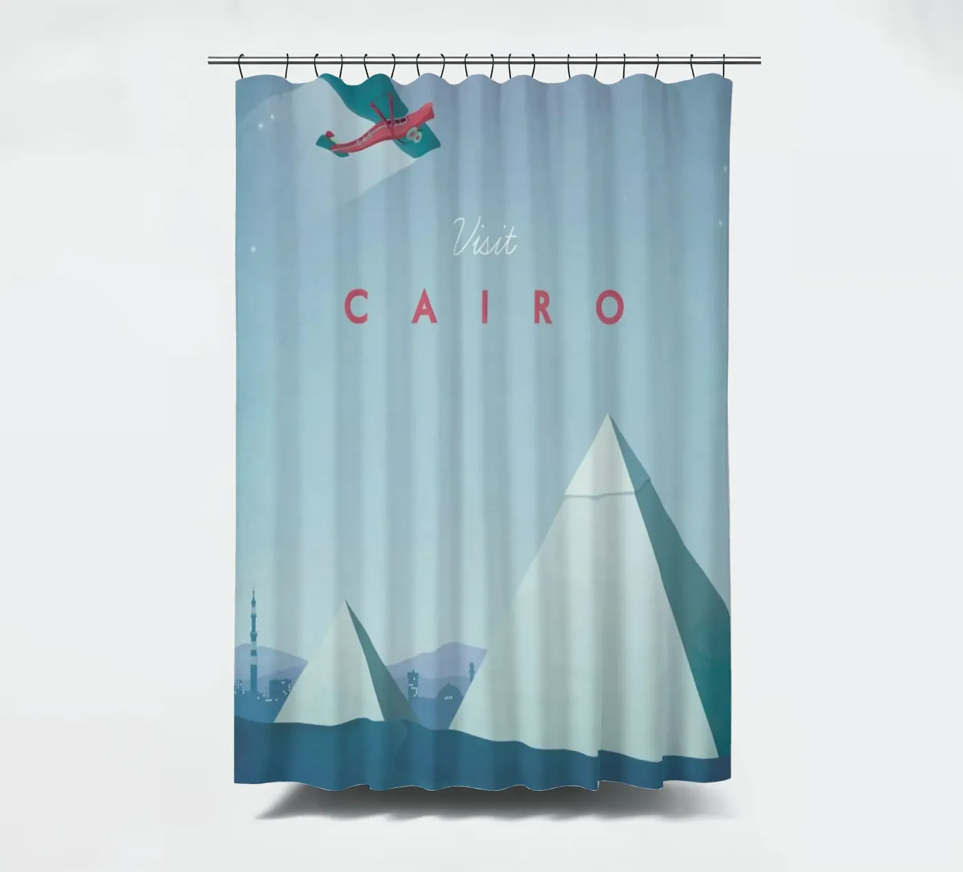 Cairo Duschvorhang von Henry Rivers