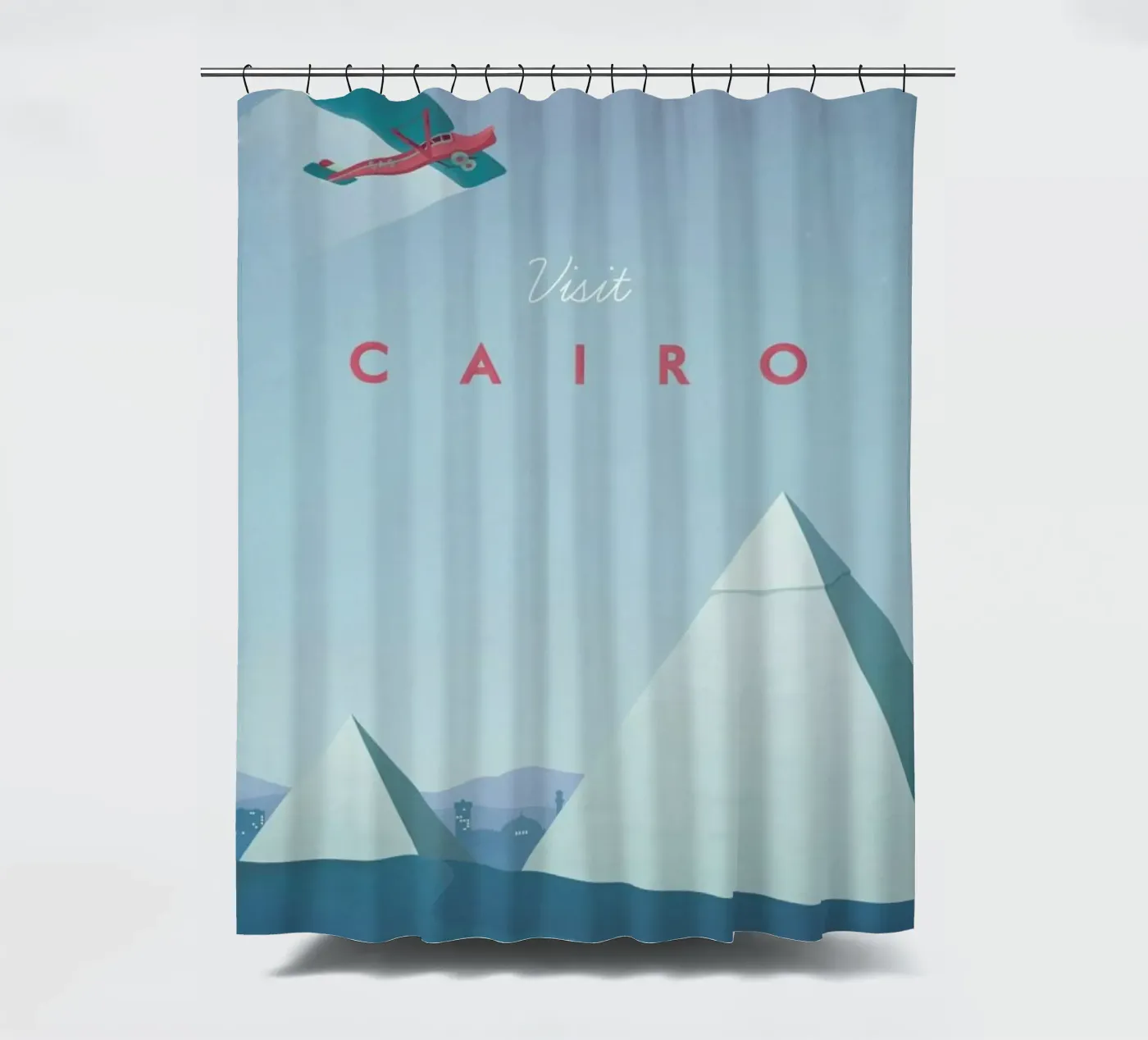 Cairo Duschvorhang von Henry Rivers