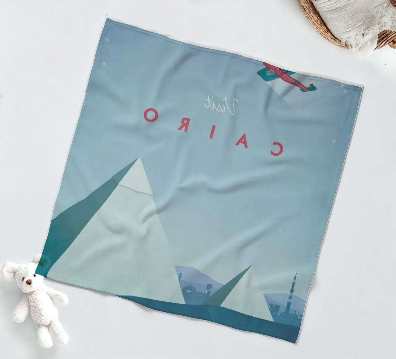 Cairo Fleecedecke von Henry Rivers