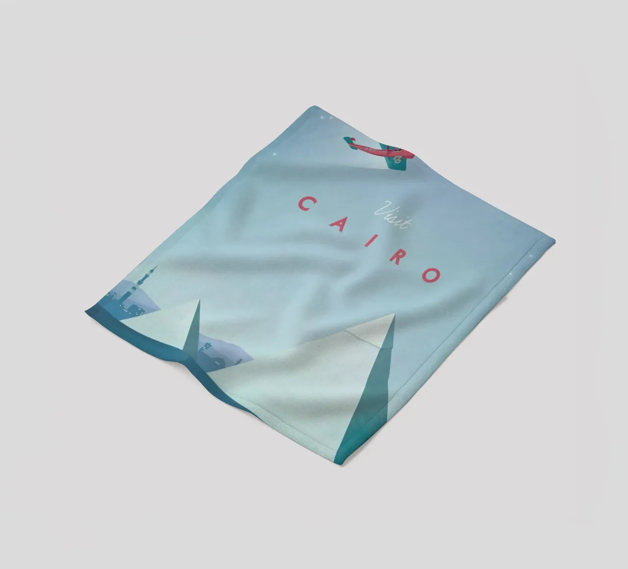 Cairo Fleecedecke von Henry Rivers