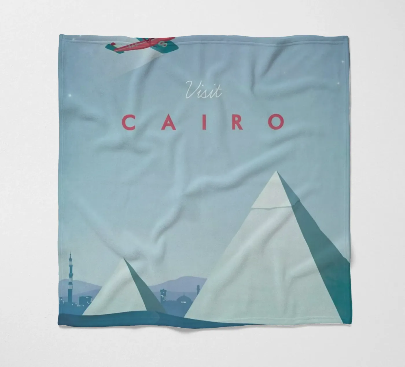 Cairo coperta in pile da Henry Rivers