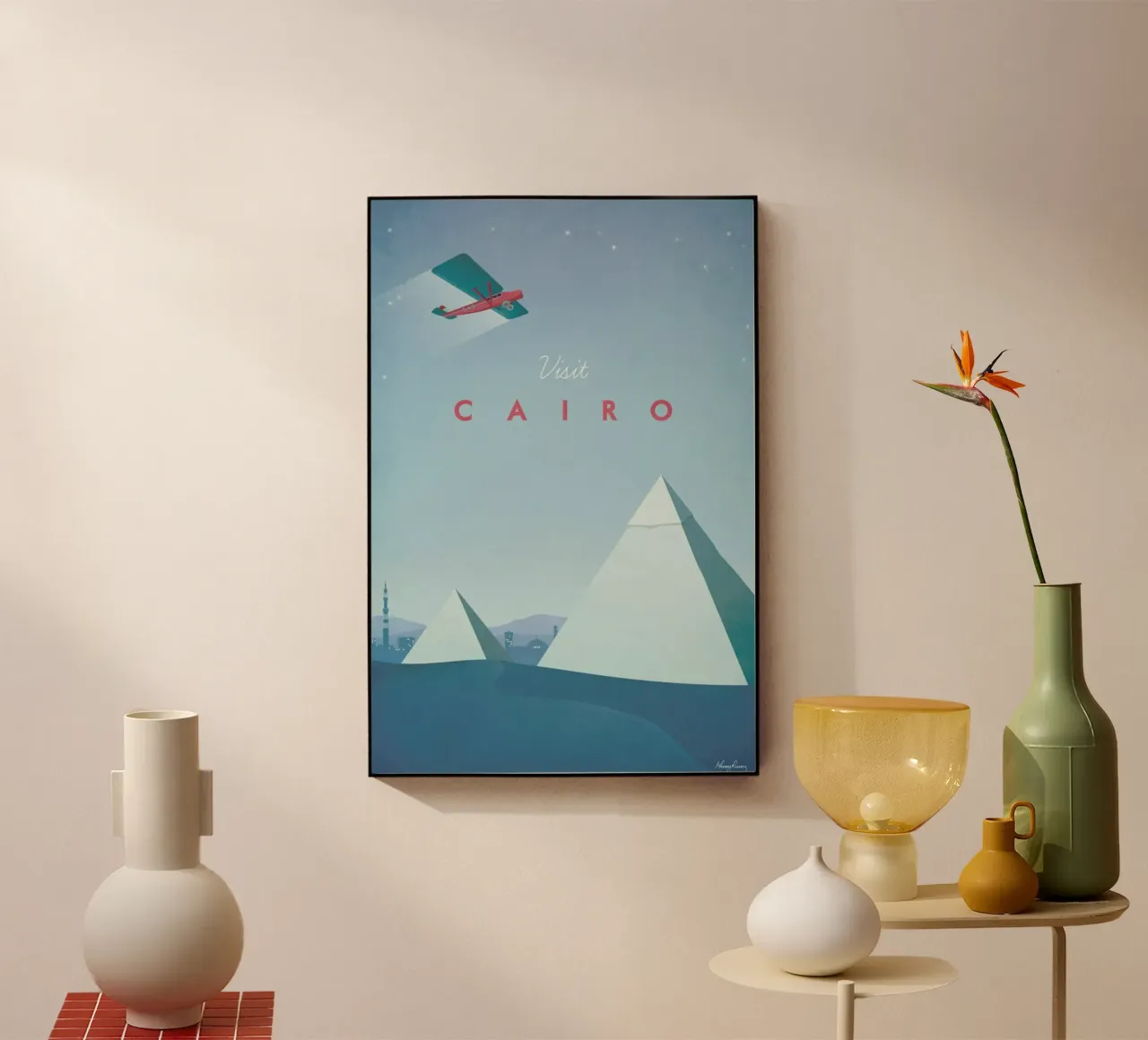 Cairo Acryl-Glas von Henry Rivers